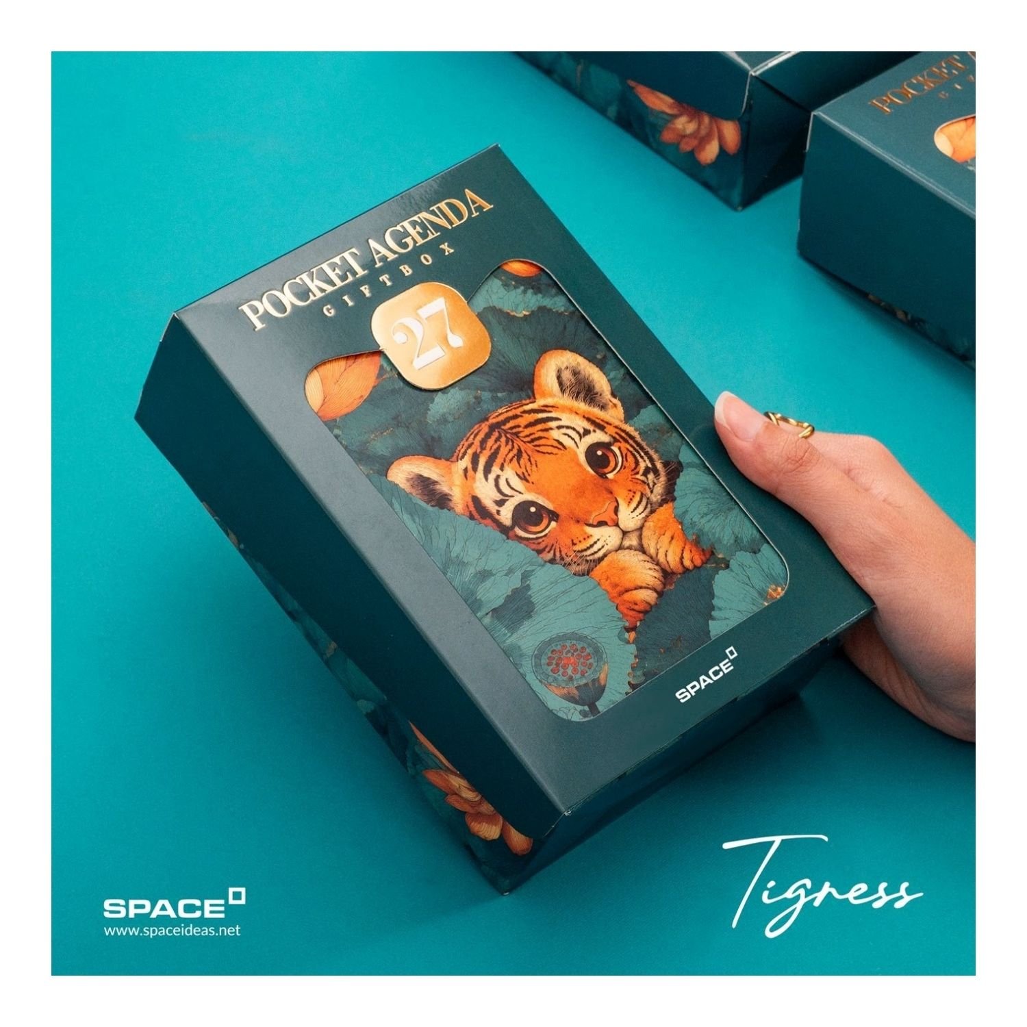Tigress Gift Box Pocket 2027 – Space - الصورة 2