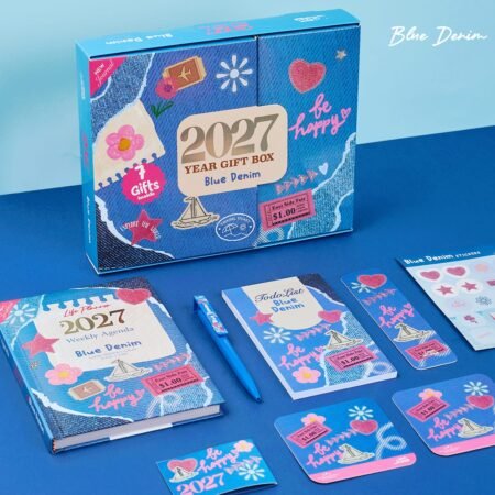 Blue Denim Weekly Gift Box 2027 - Mofkera
