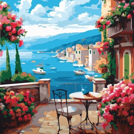 Riviera Morning Coloring Book